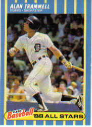 1988 Fleer Baseball All-Stars Baseball Cards   042      Alan Trammell